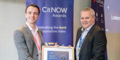 CitNOW CEO, Alistair Horsburgh presenting the best workshop award