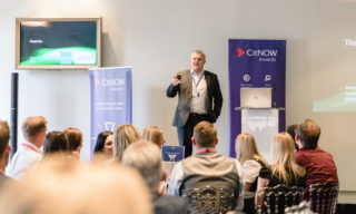 CitNOW CEO, Alistair Horsburgh presenting at the 2019 CitNOW awards